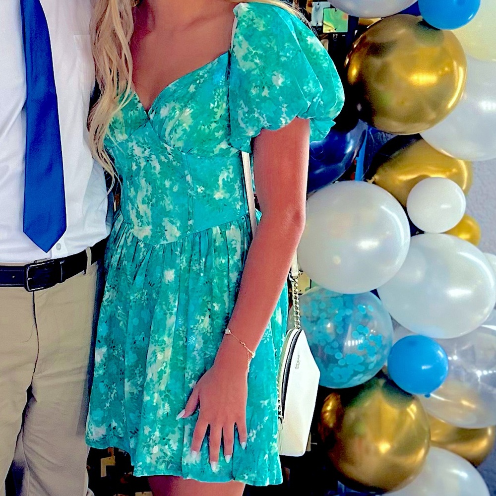 I wore this dress once for my ring ceremony. It got so many compliments!!